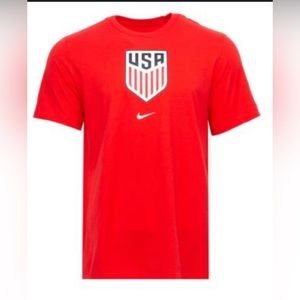 Nike Youth Large RED USA Soccer T-Shirt
